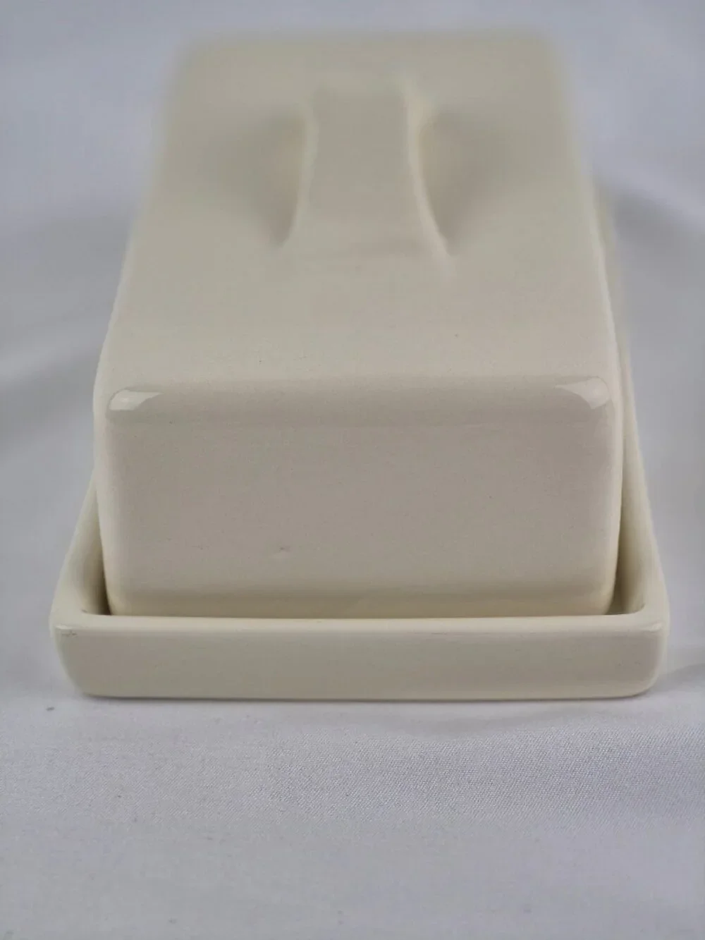 Pottery Barn Barbara Eigen Butter Dish Quarter Pound Tray and Lid